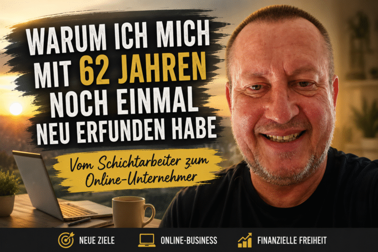 Warum ich mich mit 62 Jahren noch einmal neu erfunden habe